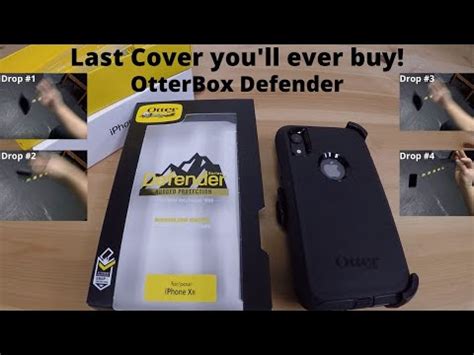 drop test otterbox commuter iphone xr|drop test for iphone xr.